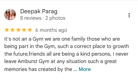 Member transformation success story at ARM Burst Gym Chengalpattu